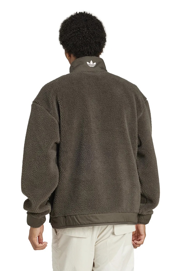 adidas Originals bluza polarowa Premium Essentials Full Zip JD3344 zielony