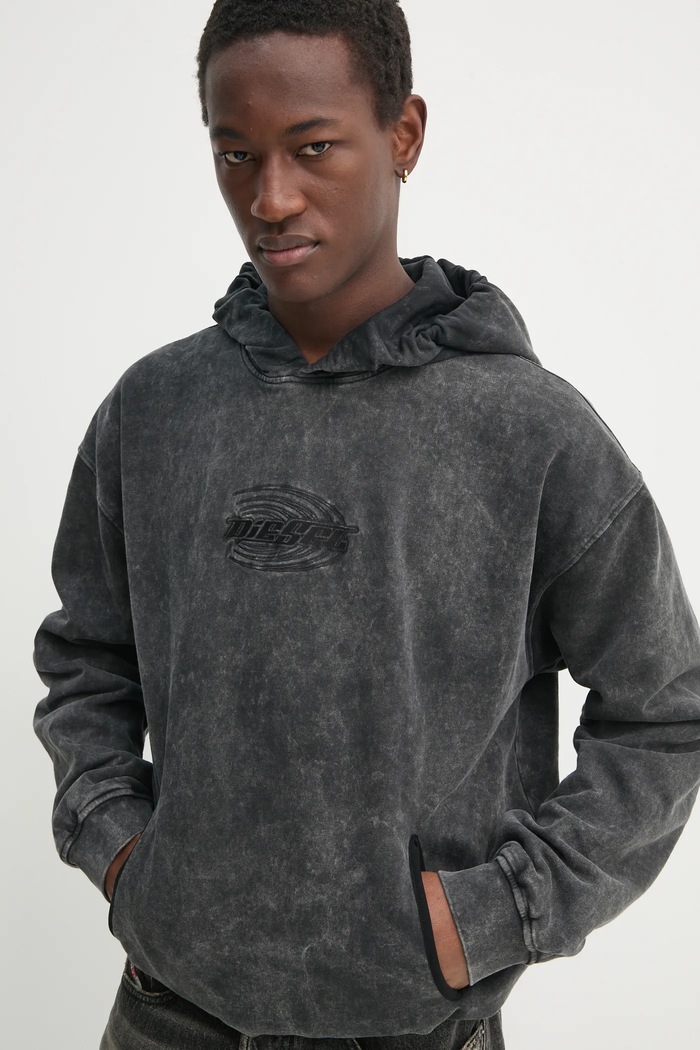 Diesel bluza bawełniana szary A16321.0BMBK