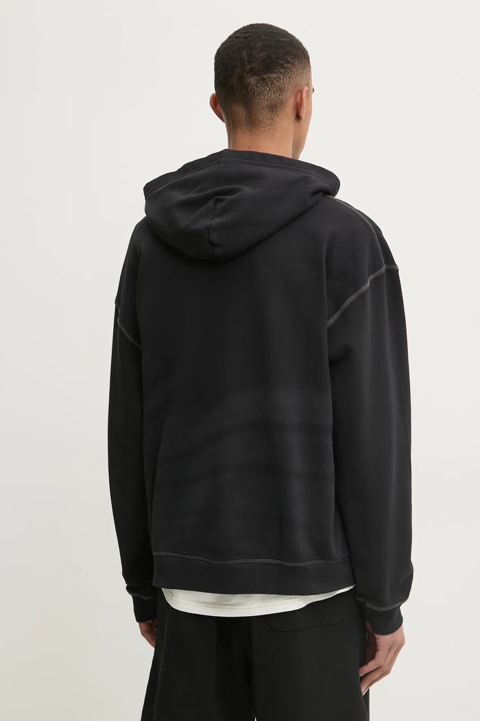 Odzież Diesel bluza S-BOXT-HOOD-R9 SWEAT-SHIRT A16429.0LJBT czarny