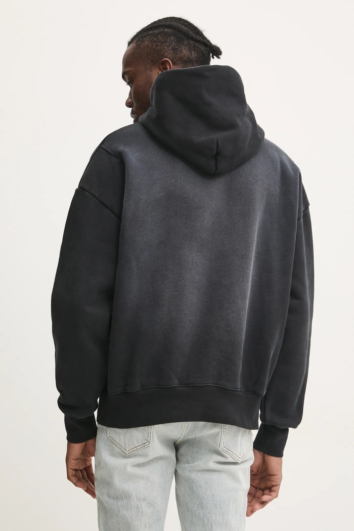 Îmbrăcăminte PURPLE BRAND hanorac de bumbac HWT FLEECE PO HOODY P401.HBSS125 gri