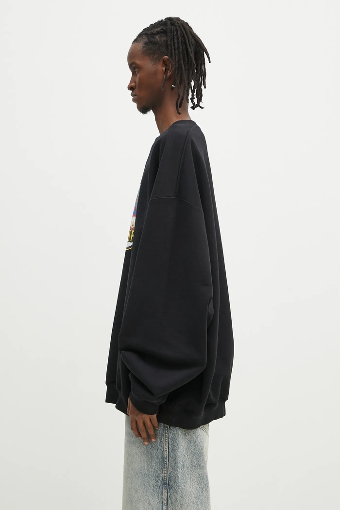 VETEMENTS sweatshirt Southpark Oversized UA66CW610B black SS25