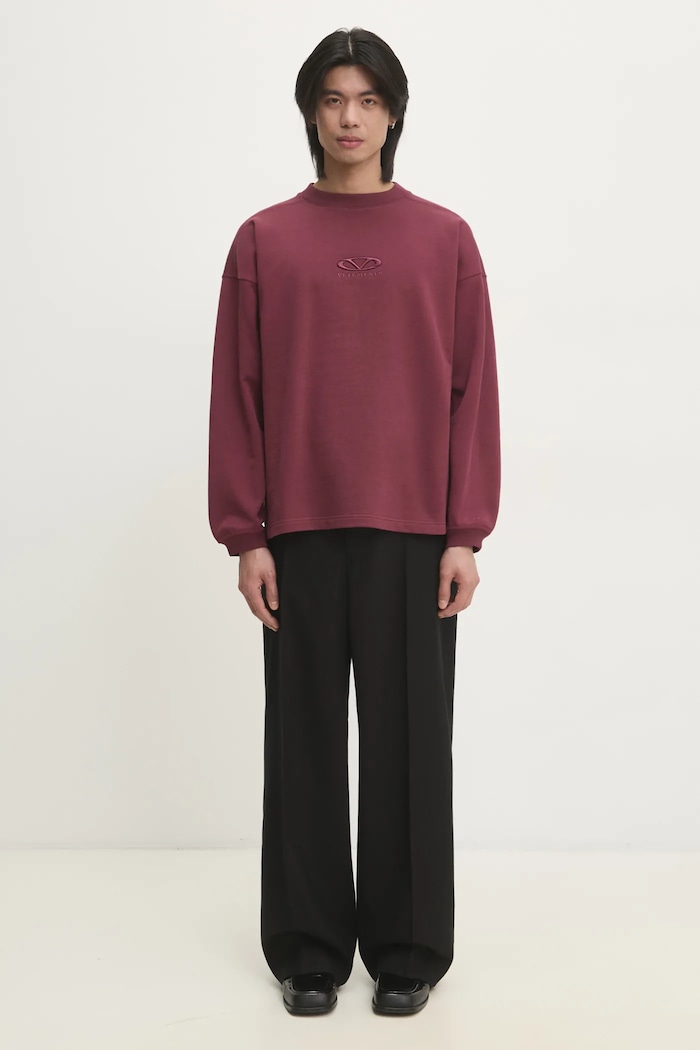 Кофта VETEMENTS Oval Logo Cropped Boxy UA66CW600R