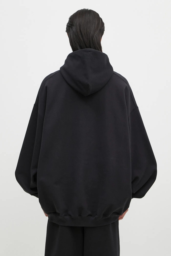 Oblečení Mikina VETEMENTS Embroidered Logo Oversized UA66HD780B černá