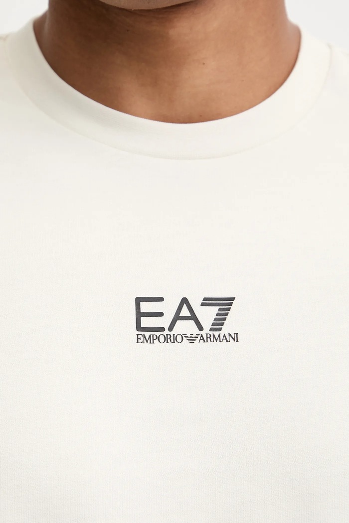 EA7 Emporio Armani bluza męska bawełniana PJVRZ.8NPM30 beżowy