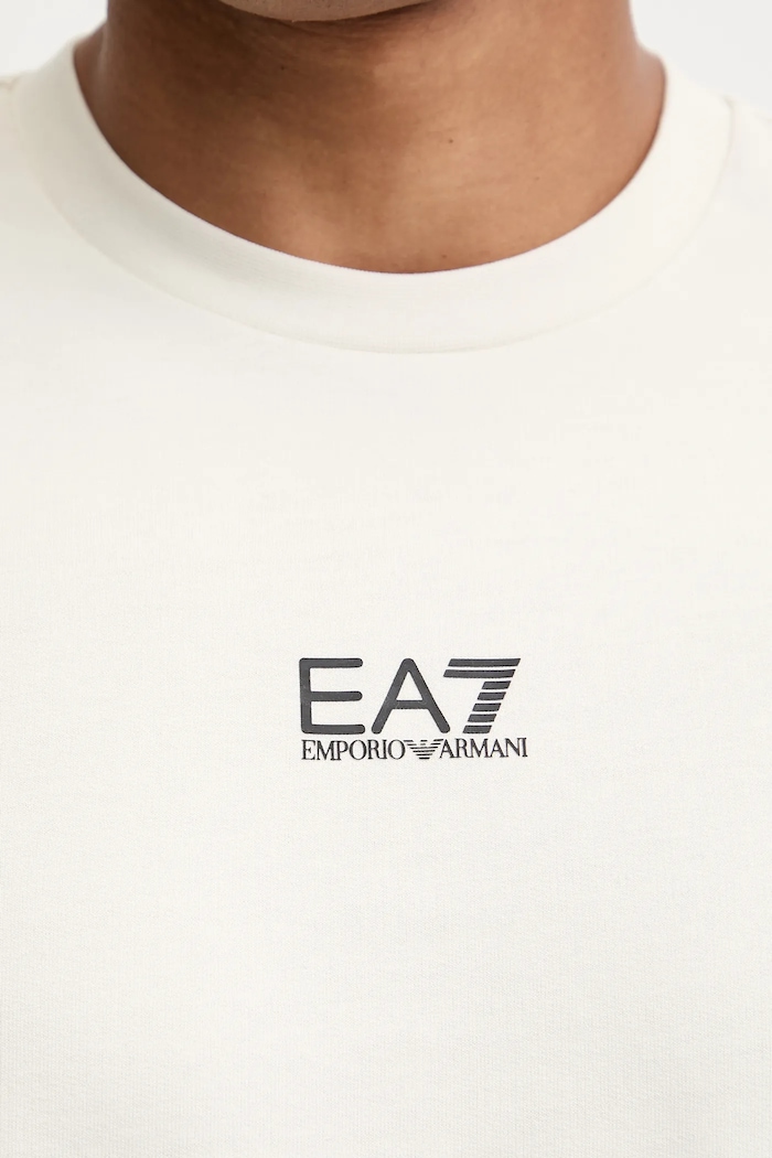 EA7 Emporio Armani bluza męska bawełniana PJVRZ.8NPM30 beżowy