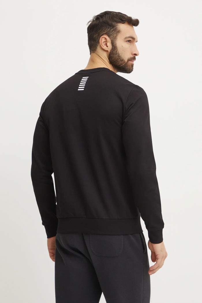 Oblečenie Bavlnená mikina EA7 Emporio Armani PJVRZ.8NPM30 čierna