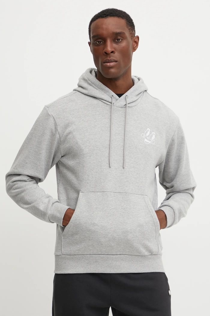 Odzież adidas Originals bluza bawełniana MBN HOODIE JP0979 szary