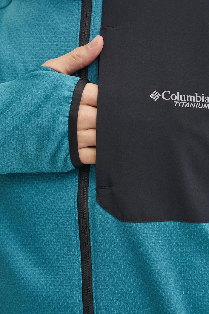 Columbia bluza sportowa Triple Canyon 2094963 turkusowy