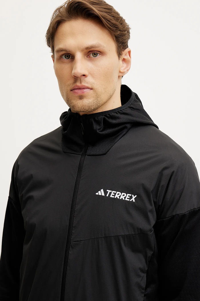 Ρούχα Αθλητική μπλούζα adidas TERREX Xperior JF1227 μαύρο