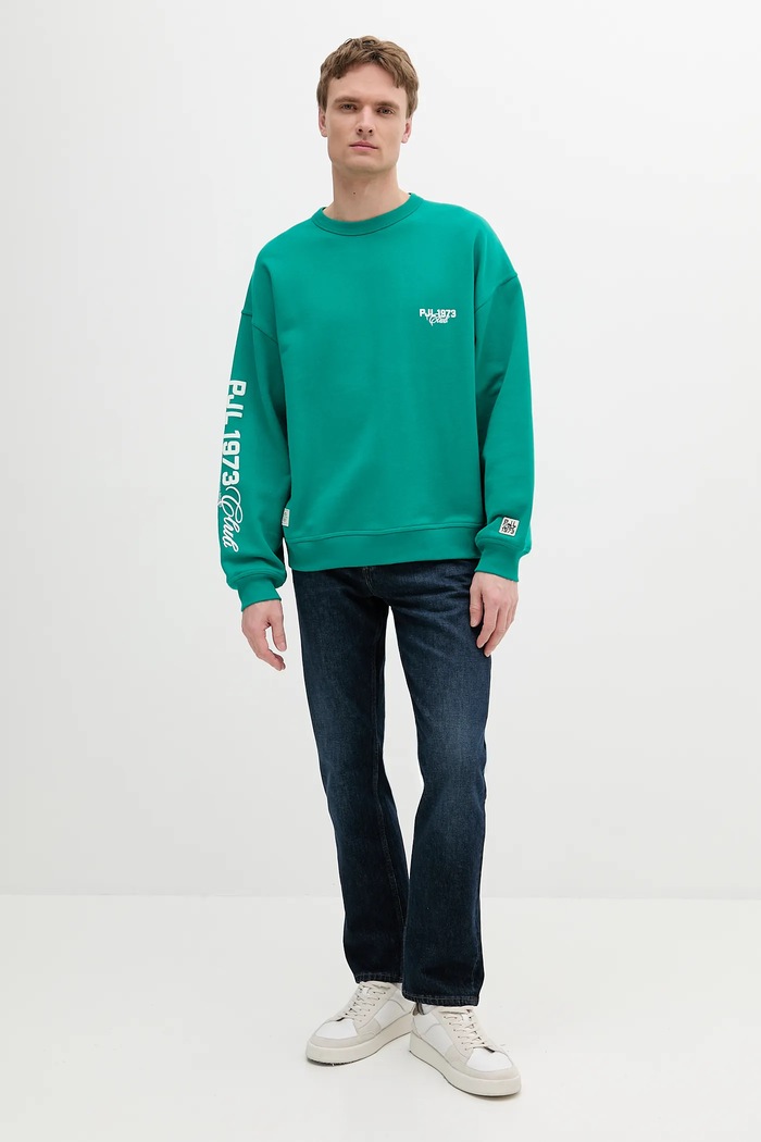 Pamučna dukserica Pepe Jeans COLVILLE CREW PM582841 zelena SS25