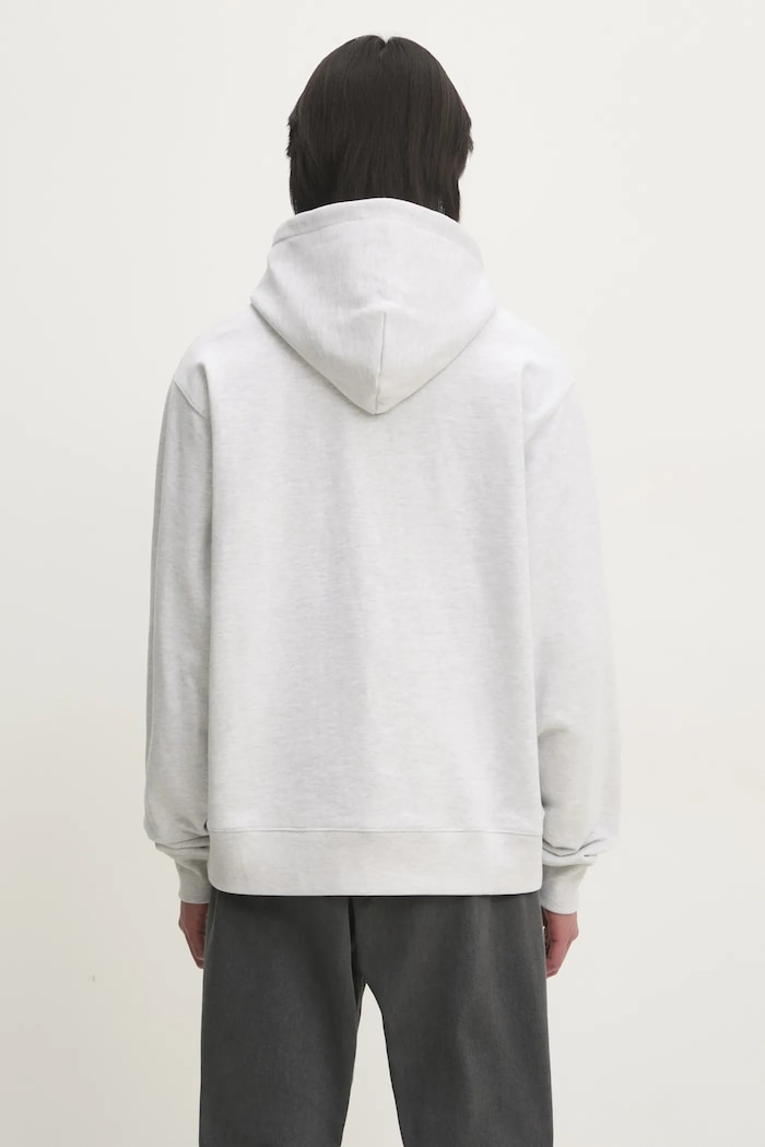 Одяг Бавовняна кофта Billionaire Boys Club Tropical Crest Popover Hood B24447 сірий