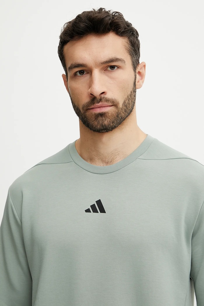 adidas Performance hanorac de antrenament Designed for Training verde JI8166