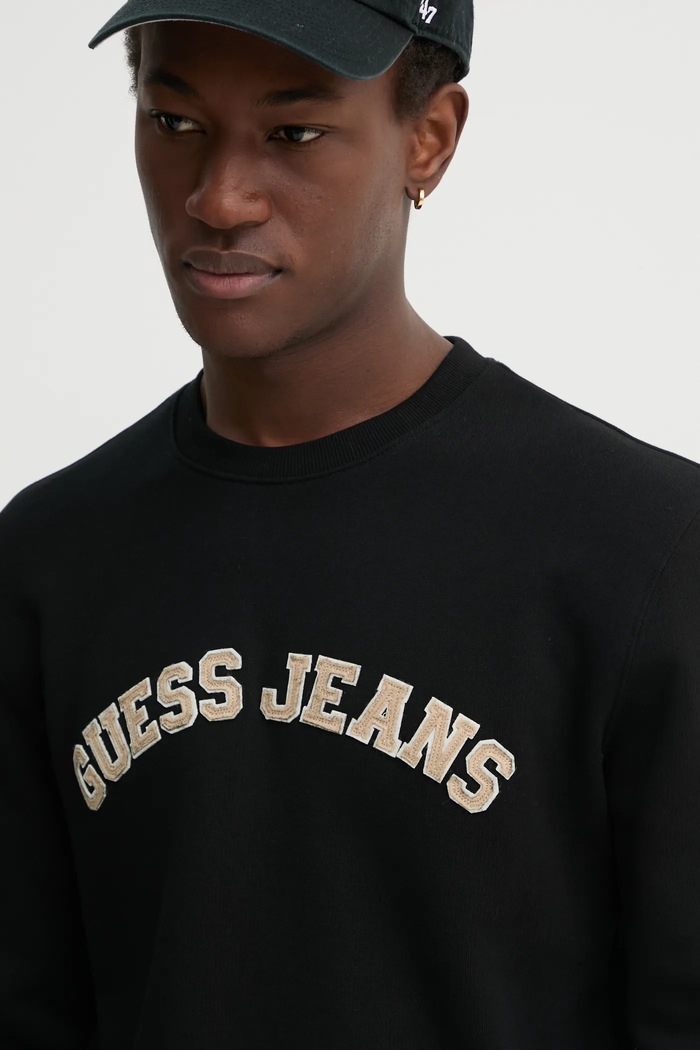 Суичър Guess Jeans черен M5RQ41.KCPR1