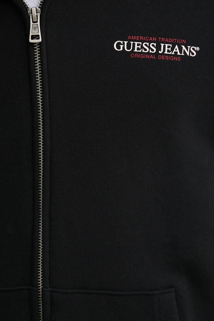 Bavlněná mikina Guess Jeans M5RQ45.KCPR1 černá