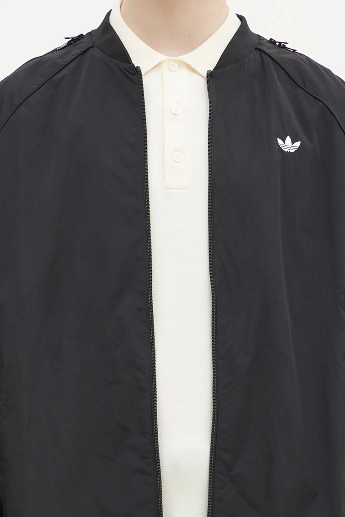 Суичър adidas Originals SST TRACK TOP JX1618 черен
