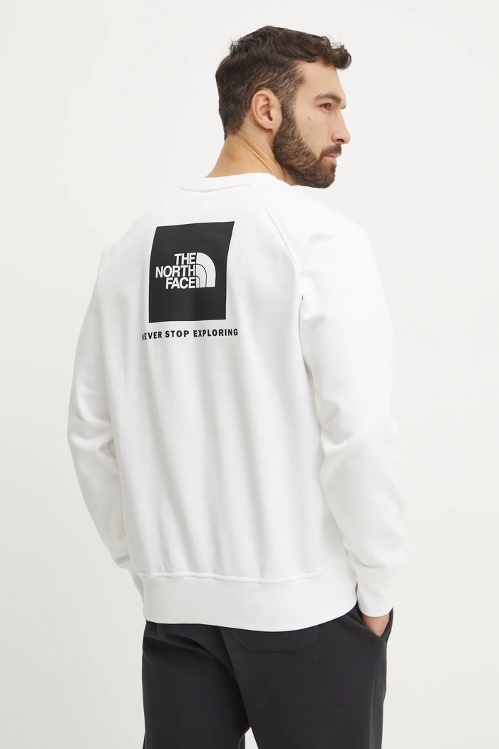 Dukserica The North Face Raglan Redbox bež NF0A89FAFN41