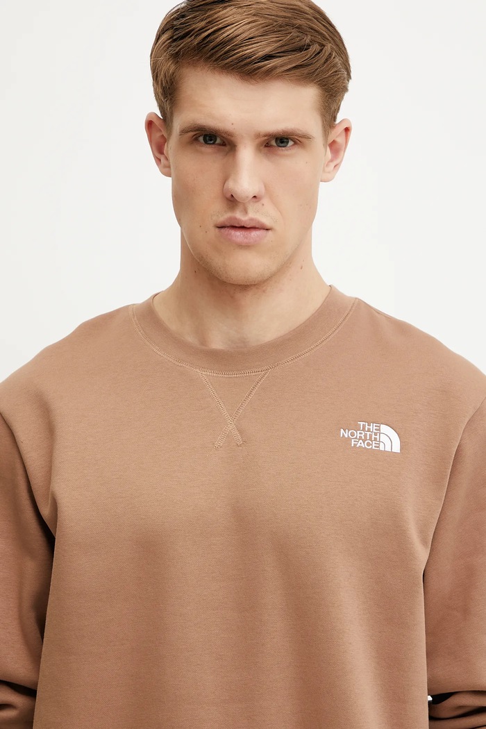 The North Face felső Essential barna NF0A89ET6IH1