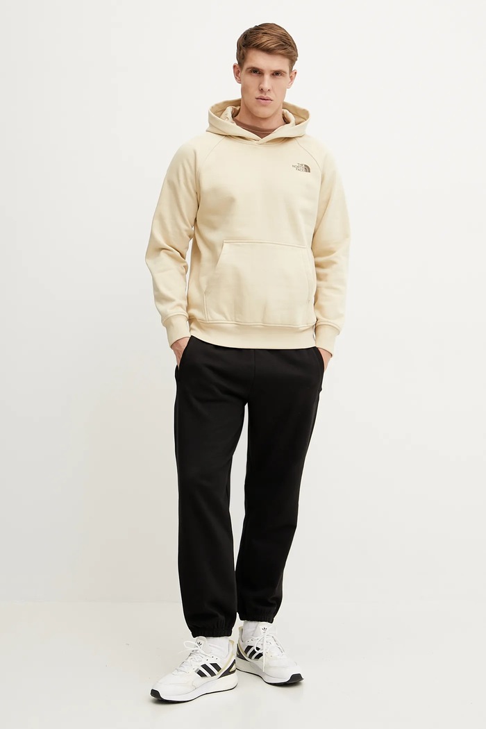 Mikina The North Face Raglan Redbox NF0A89F9B2O1 béžová SS25