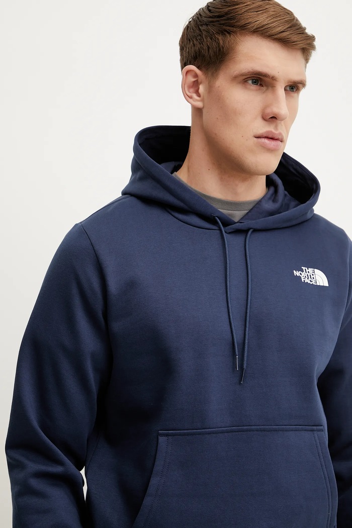 Μπλούζα The North Face Simple Dome σκούρο μπλε NF0A89FC8K21