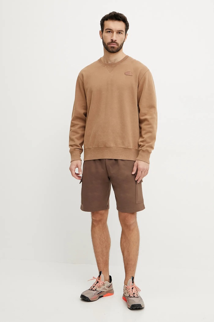 The North Face felpa in cotone Nature Relaxed NF0A8BW06IH1 marrone SS25