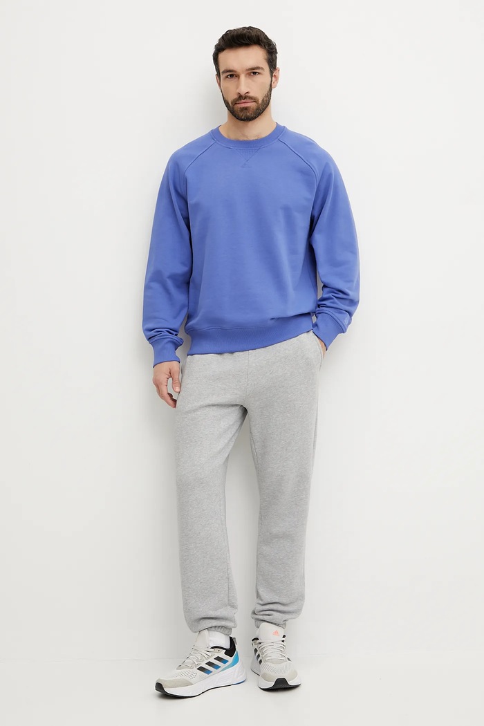 Bavlněná mikina The North Face Relaxed NF0A8C366IF1 fialová SS25