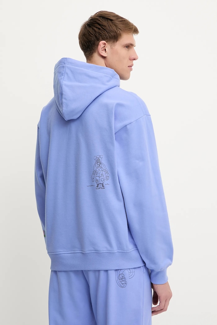 Odzież The North Face Bluza bawełniana Mountain Cleanup NF0A8C2V0YI1 fioletowy