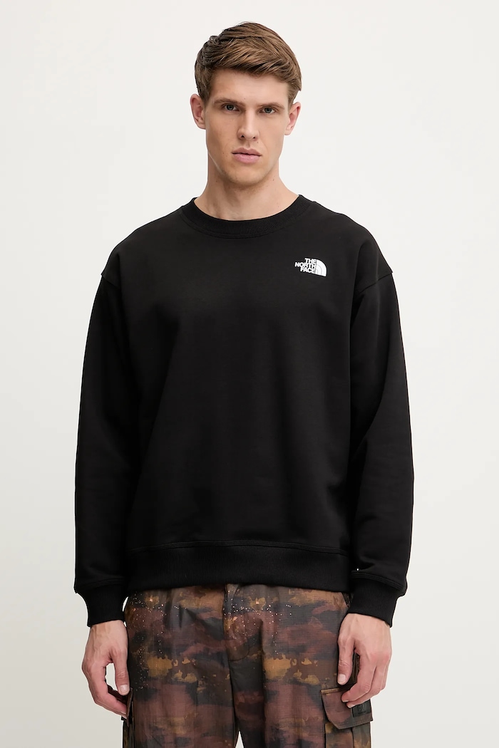 Odjeća Pamučna dukserica The North Face Nuptse Oversized NF0A8C3UJK31 crna