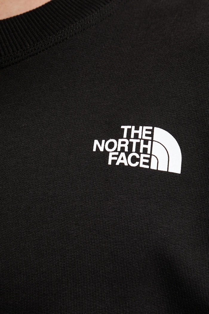 Pamučna dukserica The North Face Nuptse Oversized NF0A8C3UJK31 crna