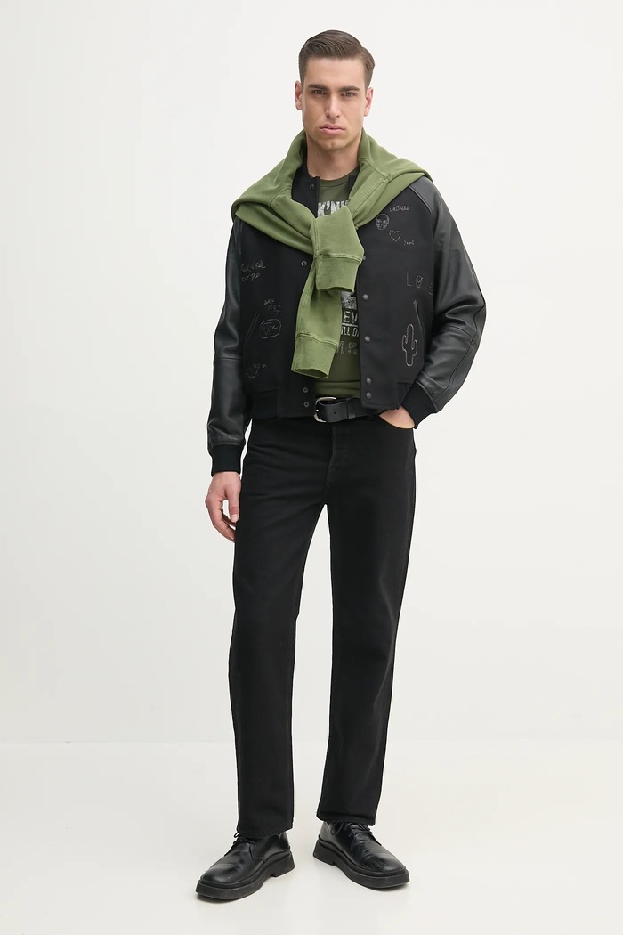 ZADIG&VOLTAIRE bluza bawełniana JMSS01253.300 zielony SS25