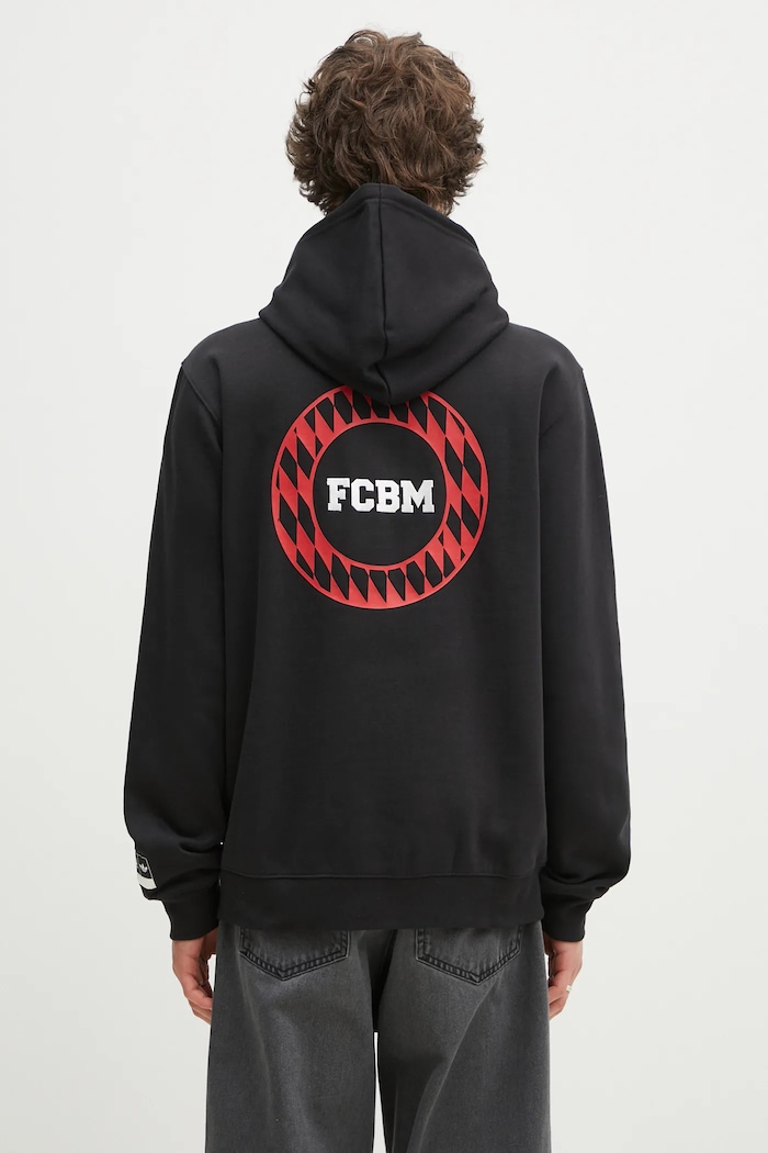 Îmbrăcăminte adidas Performance bluză FC Bayern Muenchen VRCT Hoodie JM8646 negru