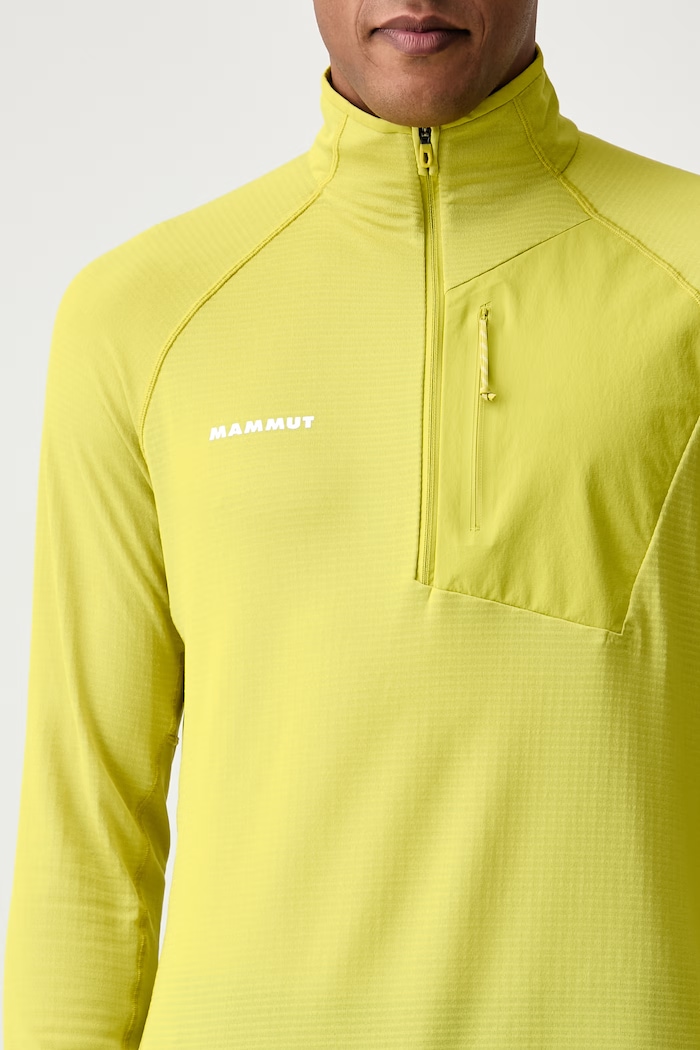Bluza sportowa męska Aenergy Light Mammut 1014.05521 żółty