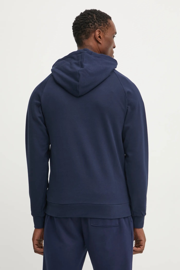 Одяг Бавовняна кофта HUGO LIAM Hoodie 50540921 темно-синій