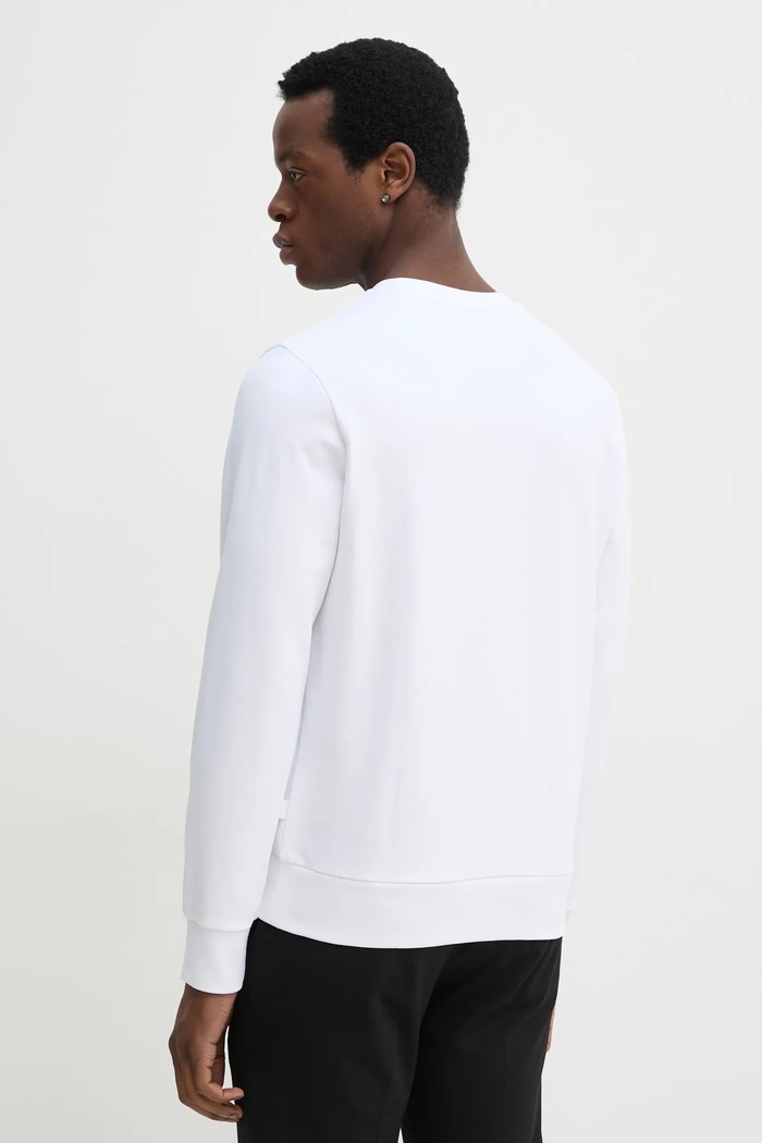 Odzież BOSS bluza bawełniana 50536797 biały