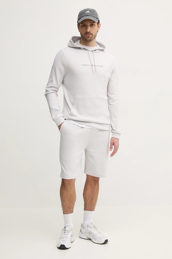 Dukserica Tommy Hilfiger UM0UM03506 siva SS25