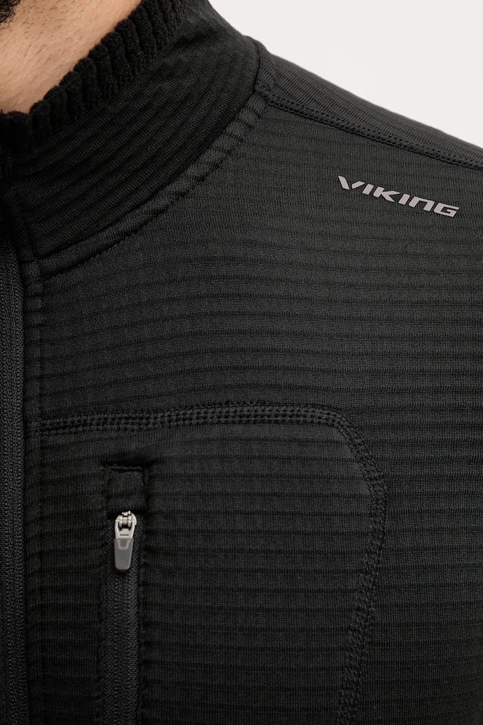 Outdoorová mikina Viking Admont 720.27.8372 čierna