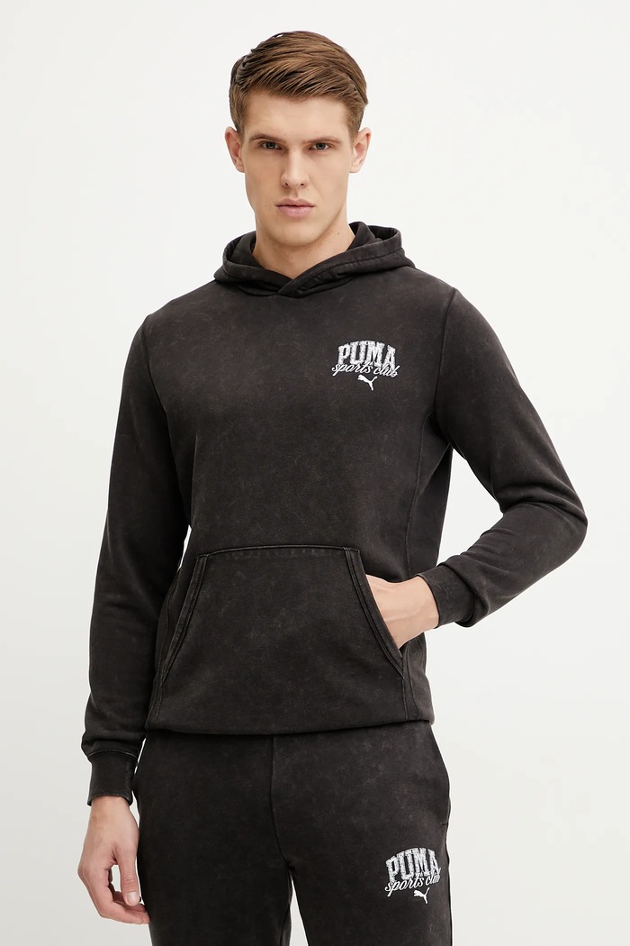 Pulover Puma S kapuco črna 684641