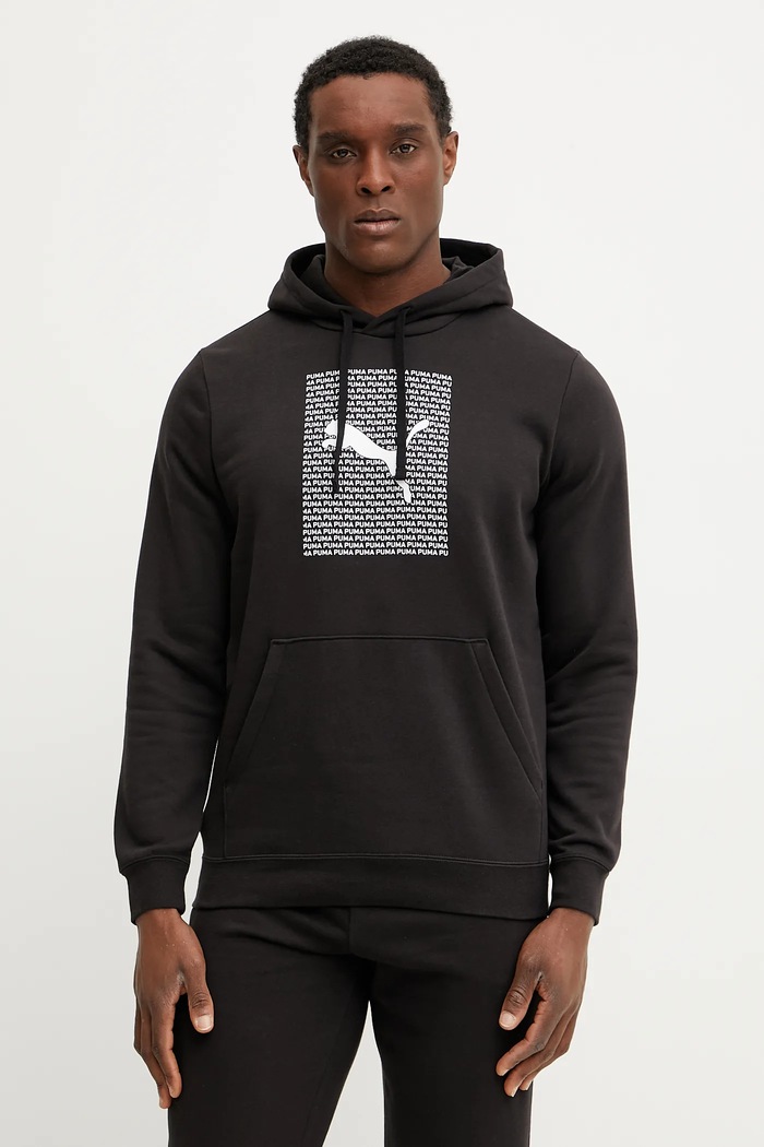 Puma bluza z kapturem czarny 684669