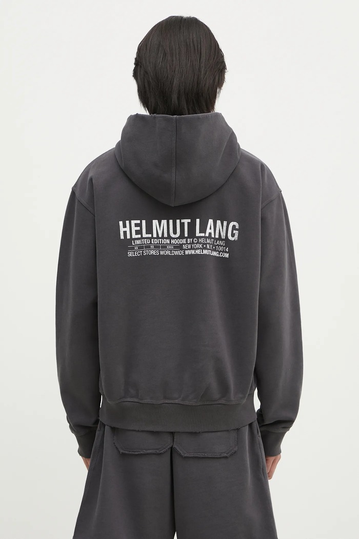 Ruházat Helmut Lang felső Meatpacking Ho.Cmbd O10HM519 szürke