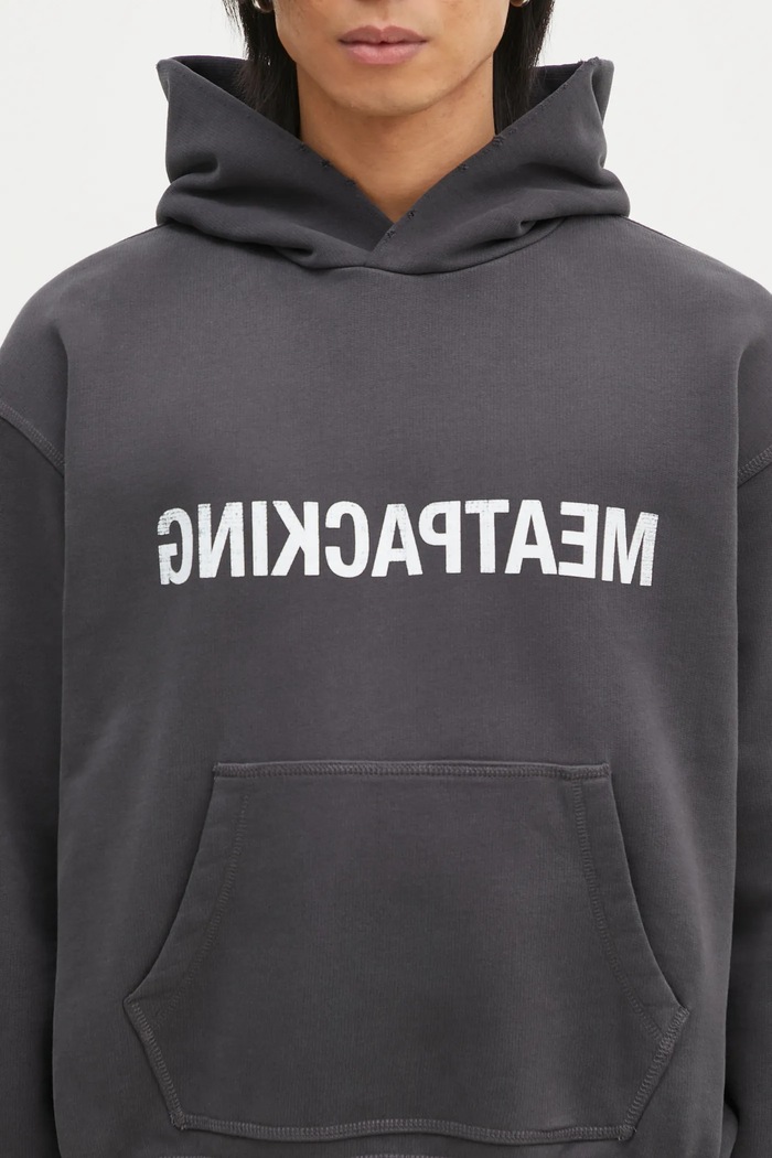 Helmut Lang felső Meatpacking Ho.Cmbd szürke O10HM519