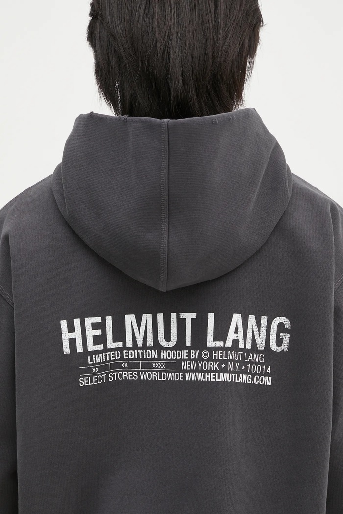 Суичър Helmut Lang Meatpacking Ho.Cmbd O10HM519 сив