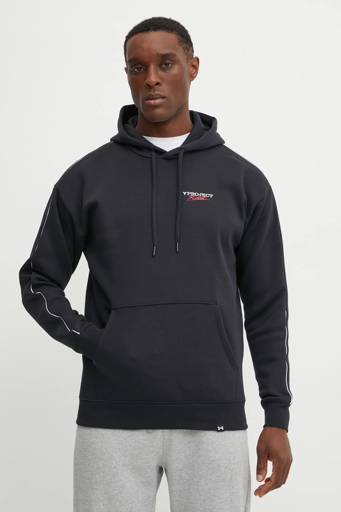 Odzież Under Armour bluza dresowa Project Rock 1389916 czarny