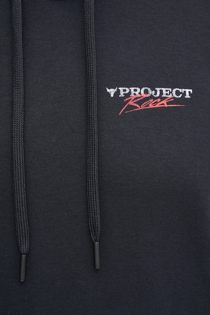Under Armour bluza dresowa Project Rock 1389916 czarny
