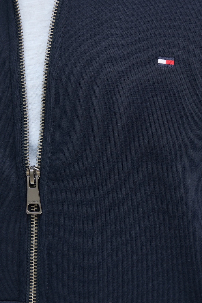 Bavlnená mikina Tommy Hilfiger MW0MW38084 tmavomodrá