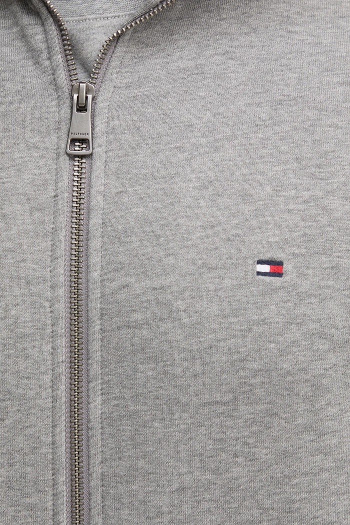 Bavlněná mikina Tommy Hilfiger MW0MW38084 šedá