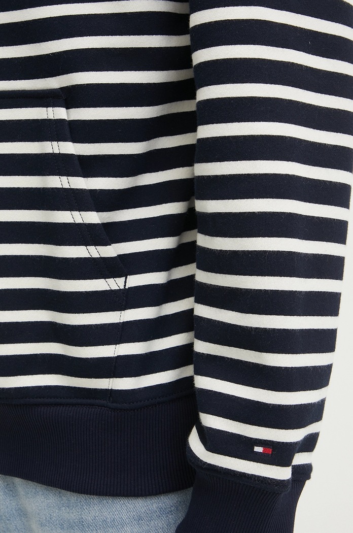 Tommy Hilfiger hanorac de bumbac MW0MW39303 bleumarin