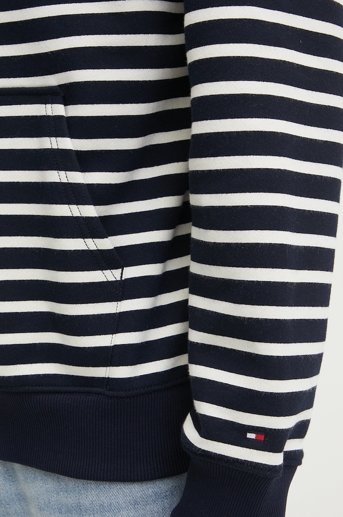 Tommy Hilfiger hanorac de bumbac MW0MW39303 bleumarin