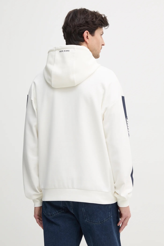 Oblečení Mikina Red Bull Racing x Pepe Jeans LOGO STACK HOODY RM580013 béžová