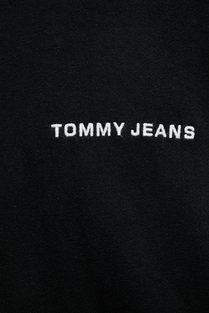 Pamučna dukserica Tommy Jeans DM0DM20836 crna