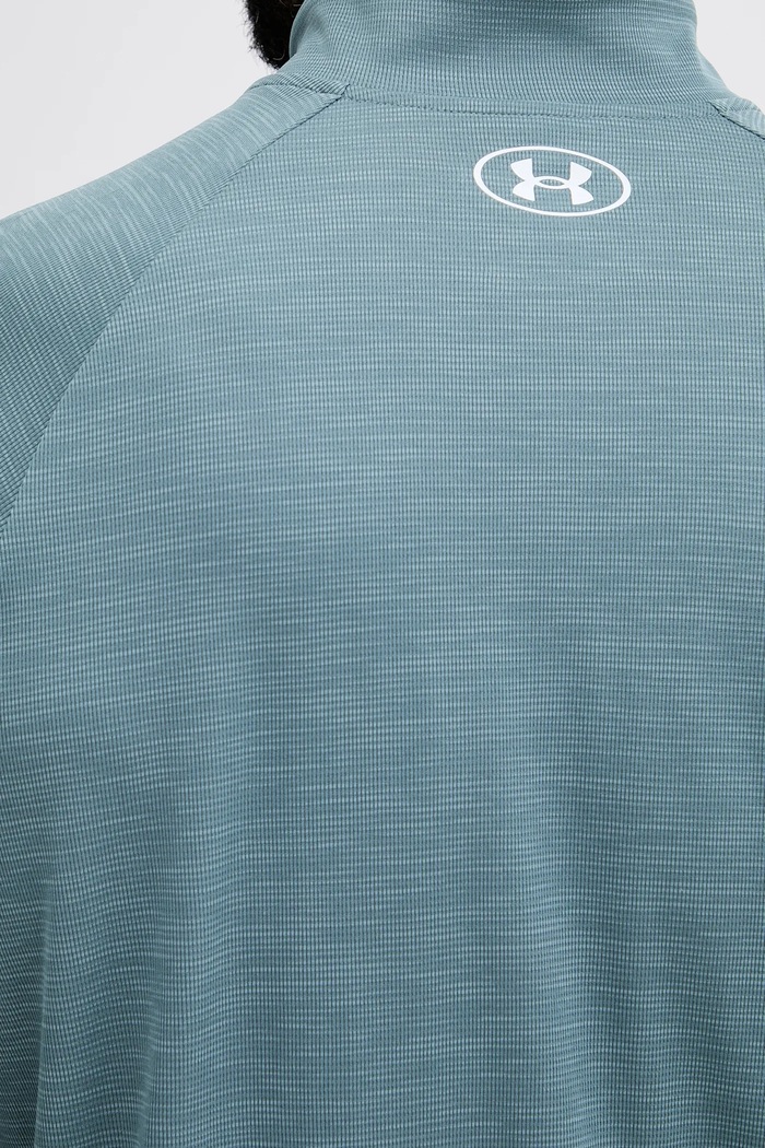 Under Armour tréningová mikina pánska 1382797 tyrkysová