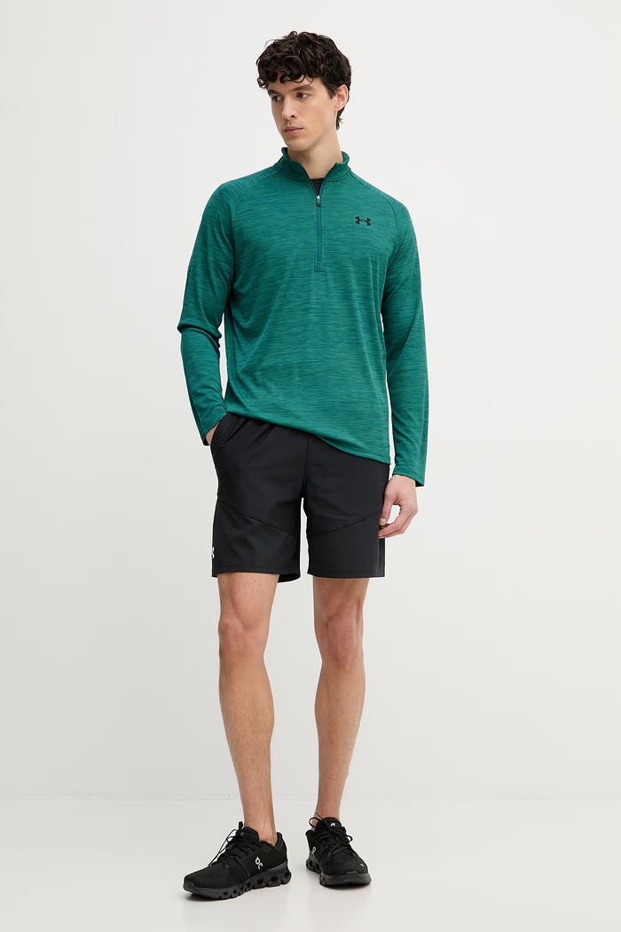 Under Armour hanorac de antrenament bărbați 1382797 verde SS26